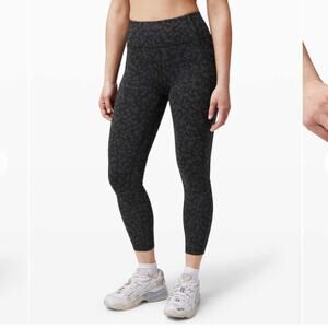 Lululemon Invigorate High Rise Camo Leggings